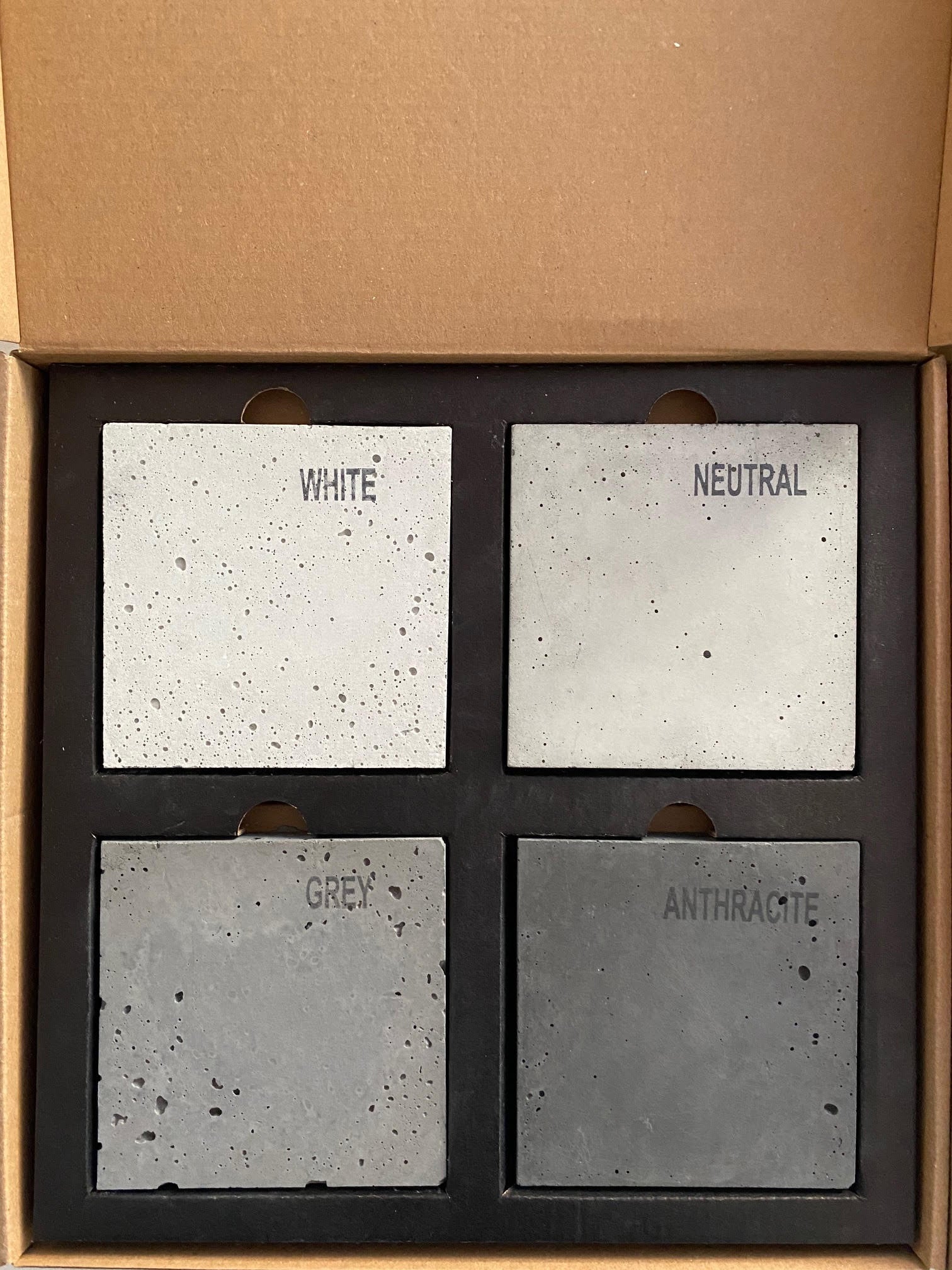 Concrete wall panel sample box - Wallset